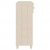 Stolik konsolowy, miodowy brąz, 90x35x90 cm lite drewno sosnowe