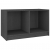 Szafka pod TV, szara, 70x33x42 cm, drewno sosnowe