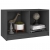 Szafka pod TV, szara, 70x33x42 cm, drewno sosnowe