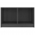 Szafka pod TV, szara, 70x33x42 cm, drewno sosnowe