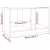 Szafka pod TV, szara, 70x33x42 cm, drewno sosnowe