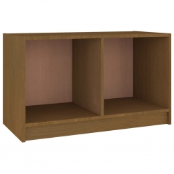 Szafka pod TV, miodowy brąz, 70x33x42 cm, drewno sosnowe