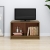Szafka pod TV, miodowy brąz, 70x33x42 cm, drewno sosnowe