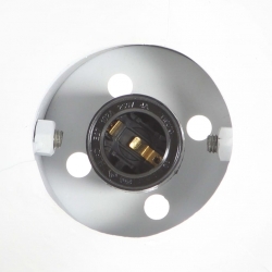 Industrialna lampa ścienna, czarna, 65x25 cm, E27