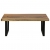 Stolik kawowy z litego drewna suar, 102 x 54 x 41 cm