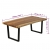 Stolik kawowy z litego drewna suar, 102 x 54 x 41 cm