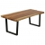 Stolik kawowy z litego drewna suar, 102 x 54 x 41 cm