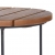Home&Styling Stoliki boczne, 2 szt., drewno tekowe, brązowe