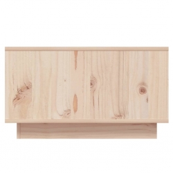 Stolik kawowy, 55x56x32 cm, lite drewno sosnowe