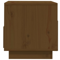 Szafka pod telewizor, miodowy brąz, 60x35x37 cm, drewno sosnowe