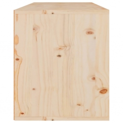 Szafka ścienna, 80x30x35 cm, lite drewno sosnowe