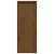 Szafka ścienna, miodowy brąz, 30x30x80 cm, lite drewno sosnowe