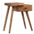 Stolik nocny z litego drewna akacjowego, 45 x 32 x 55 cm