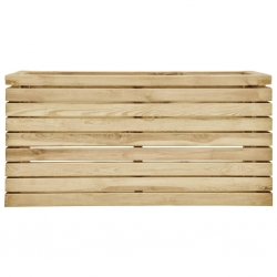 Podwyższona donica, 100x50x50 cm, impregnowane drewno sosnowe
