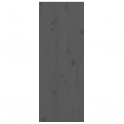 Szafka ścienna, szara, 30x30x80 cm, lite drewno sosnowe