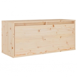 Szafki pod TV, 3 szt., lite drewno sosnowe