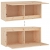 Szafki pod TV, 3 szt., lite drewno sosnowe