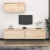 Szafki pod TV, 3 szt., lite drewno sosnowe