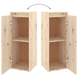 Szafki pod TV, 4 szt., lite drewno sosnowe