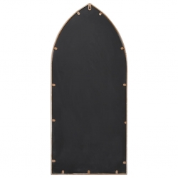 Lustro ogrodowe, piaskowe, 100x45 cm, żelazne