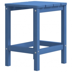 Stolik ogrodowy Adirondack, morski błękit, 38x38x46 cm, HDPE