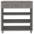 Stolik konsolowy, jasnoszary, 90x35x90 cm, lite drewno sosnowe