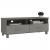 Szafka pod TV, jasnoszara, 106x40x40 cm, lite drewno sosnowe