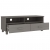 Szafka pod TV, jasnoszara, 106x40x40 cm, lite drewno sosnowe