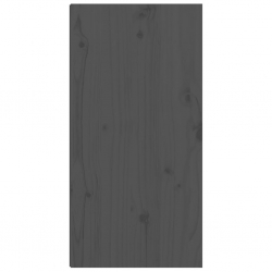 Szafka ścienna, szara, 30x30x60 cm, lite drewno sosnowe