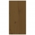 Szafka ścienna, miodowy brąz, 30x30x60 cm, lite drewno sosnowe
