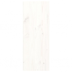 Szafka ścienna, biała, 30x30x80 cm, lite drewno sosnowe