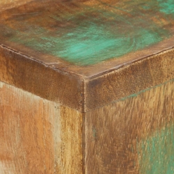 Stolik konsolowy, 120 x 30 x 75 cm, lite drewno z odzysku