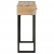 Stolik konsolowy, 100x30x75 cm, lite drewno mango