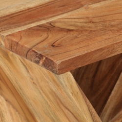 Stolik pomocniczy, 35x35x55 cm, lite drewno akacjowe