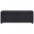 Ławka ze schowkiem, 116 cm, black, poliester