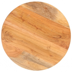 Stolik kawowy, Ø68x43 cm, lite drewno akacjowe