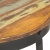 Stolik kawowy, Ø68x43 cm, lite drewno z odzysku