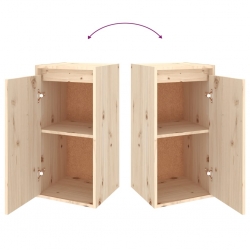Szafki pod TV, 5 szt., lite drewno sosnowe