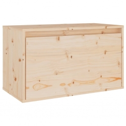 Szafki pod TV, 5 szt., lite drewno sosnowe
