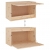 Szafki pod TV, 3 szt., lite drewno sosnowe