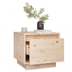 Szafki nocne, 2 szt., 35x34x32 cm, lite drewno sosnowe