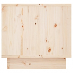 Szafki nocne, 2 szt., 35x34x32 cm, lite drewno sosnowe