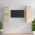 Szafki pod TV, 3 szt., lite drewno sosnowe