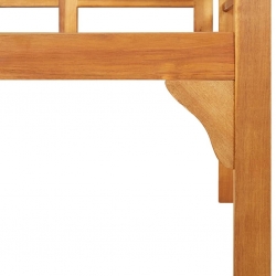Ławka ogrodowa, 125 cm, lite drewno akacjowe