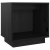 Szafki nocne, 2 szt., czarne, 40x30x40 cm, lite drewno sosnowe