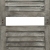 Parawan 3-panelowy, szary, 106,5x166 cm, lite drewno