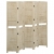 Parawan pokojowy, 5-panelowy, 175x165 cm, drewno paulowni