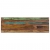 Ławka, 110 cm, lite drewno odzyskane i stal