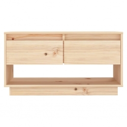 Szafka pod telewizor, 74x34x40 cm, lite drewno sosnowe