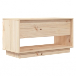 Szafka pod telewizor, 74x34x40 cm, lite drewno sosnowe